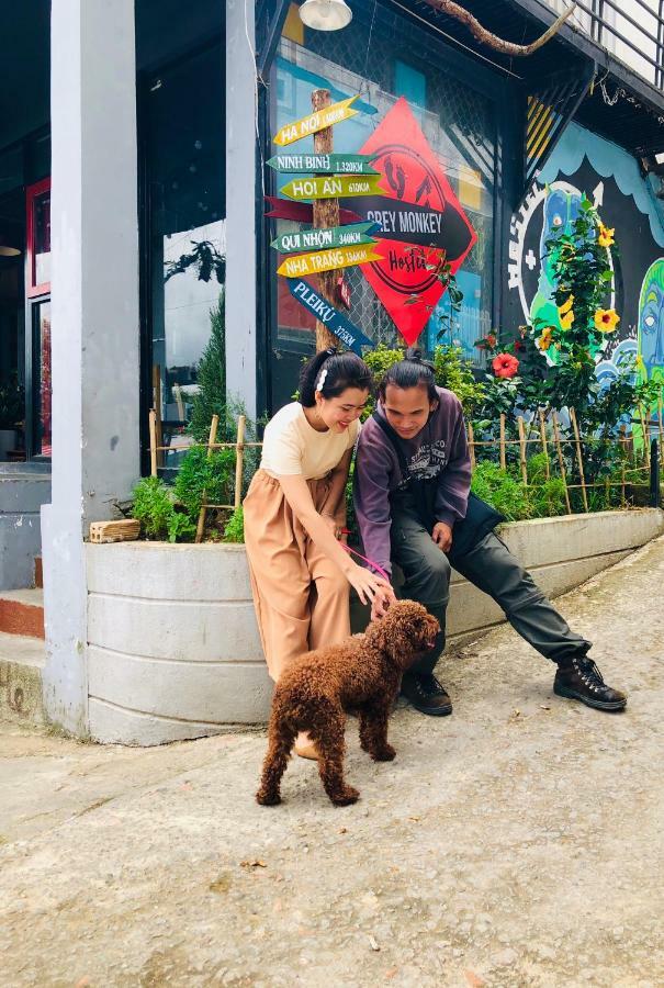 Grey Monkey Dalat Hostel Dış mekan fotoğraf